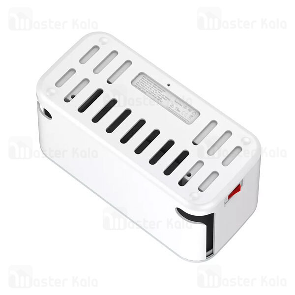 چند راهی برق و شارژر وایرلس الدینیو LDNIO SCW5354 دارای 3 پورت